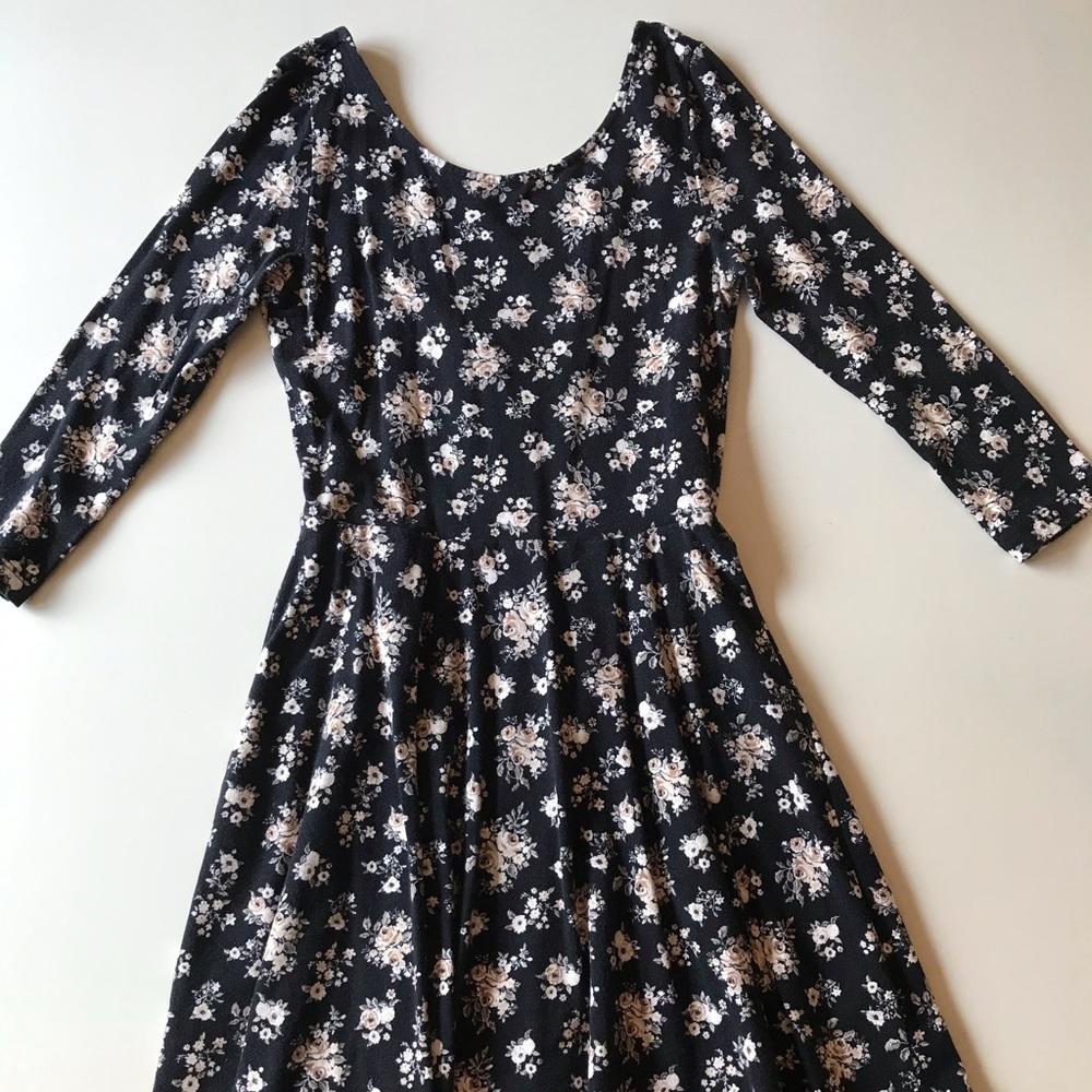 Floral Skater Dress